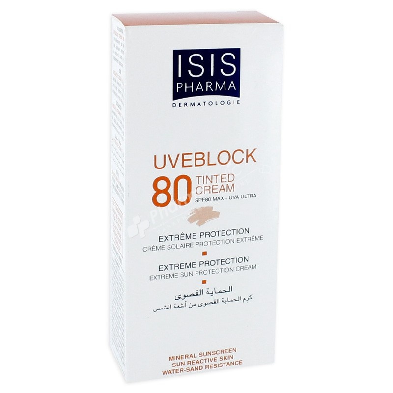 ISiS Увеблок SPF80+ Tinted (тональный) 40мл Производитель: Франция Isis Pharma